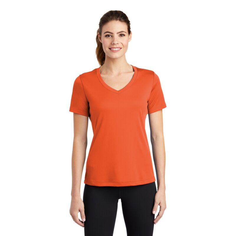 Ladies PosiCharge ® Competitor V Neck Tee Thumbnail